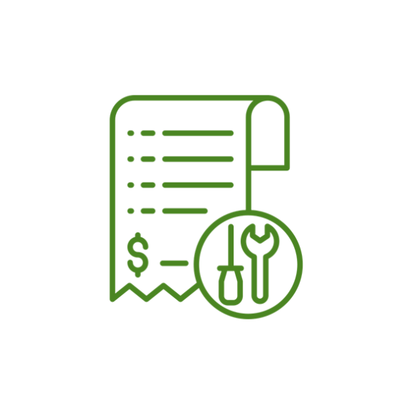 Geringere Reperaturkosten